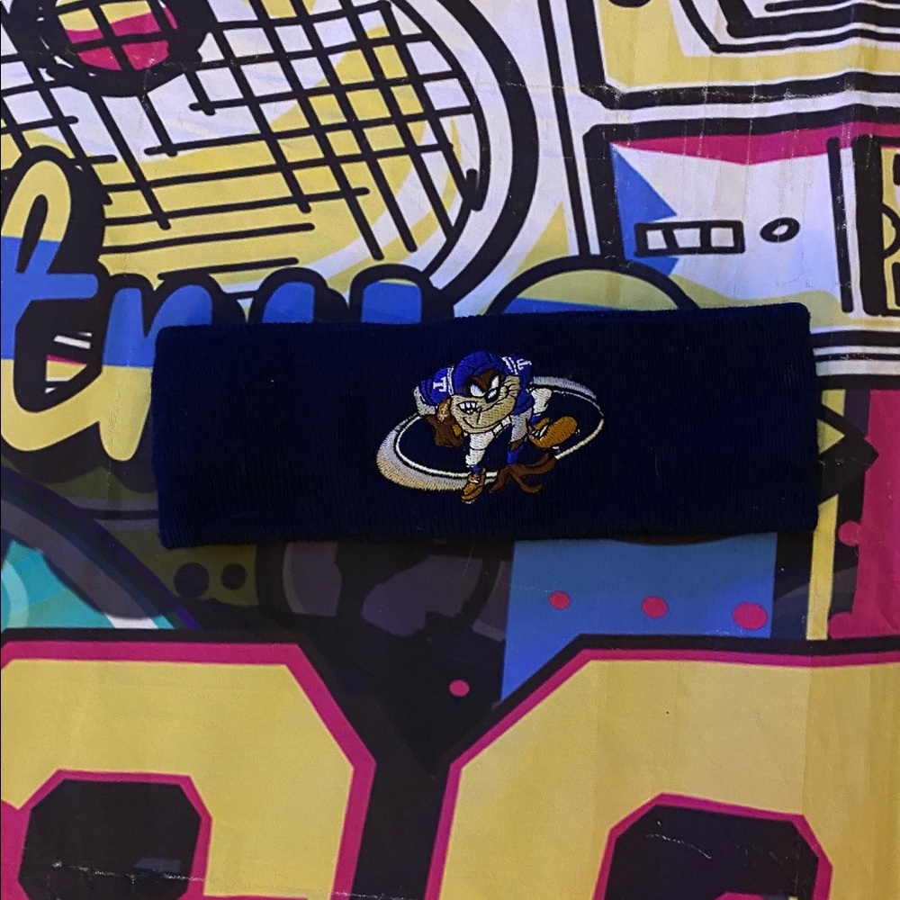 Vintage youth Tasmanian Devil head band.